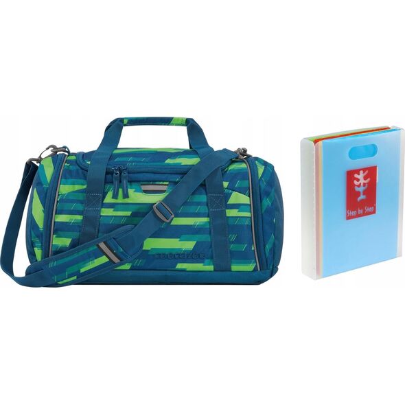 Coocazoo COOCAZOO 2.0 torba sportowa, kolor: Lime Stripe