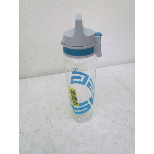 SIGG SIGG drinking bottle Total Clear One MyPlanet "Aqua" 0.75L (transparent/light blue, one-hand closure ONE)