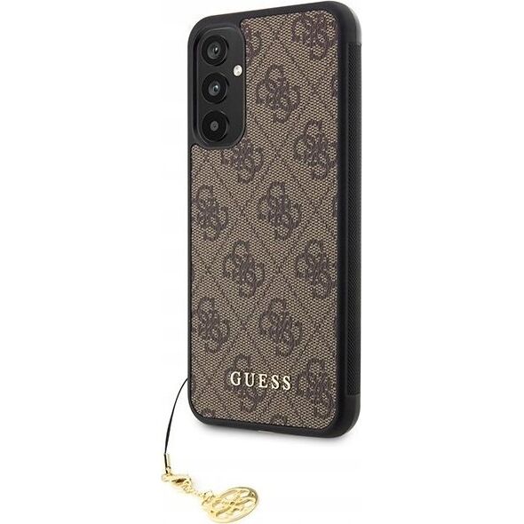 Guess Etui Guess GUHCSA34GF4GBR Samsung Galaxy A34 5G brązowy/brown hardcase 4G Charms Collection