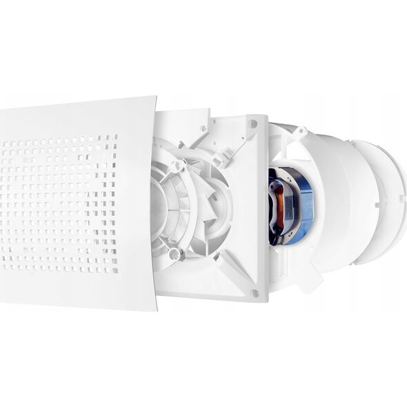 Wentylator AWENTA Wentylator łazienkowy Awenta WPAB110ZT Pulsar fi100mm 110 m3/h 9W 230V z wyłącznikiem czasowym i zaworem zwrotnym biały