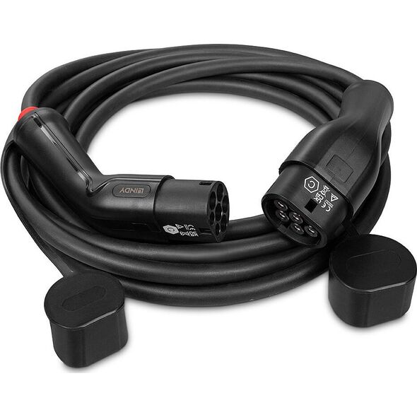 Kabel do ładowania samochodów Lindy Typ 2, 11kW, 5 m (30110)