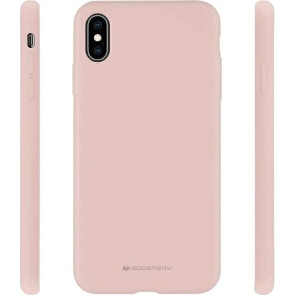 DefaultBrand Etui Mercury Silicone do  Samsung S23+ S916 różowo-piaskowy/pink sand