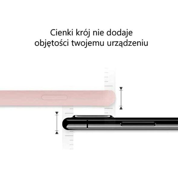 DefaultBrand Etui Mercury Silicone do  Samsung S23+ S916 różowo-piaskowy/pink sand
