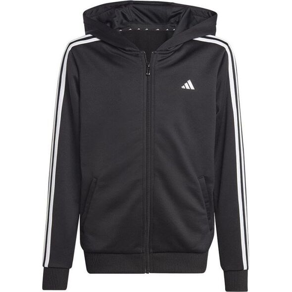 Adidas Bluza adidas TR-ES 3 Stripes Full-Zip Hoody Jr HY1102