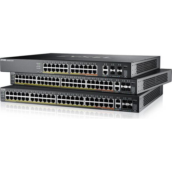 Access Point ZyXEL Punkt dostępu L3 24 porty PoE,10GbE RJ-45, 4 porty 10GbE SFP+ XGS2220-30HP-EU0101F