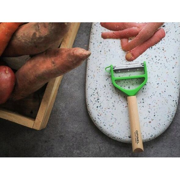 Opinel Opinel Peeler T-Duo Wood green