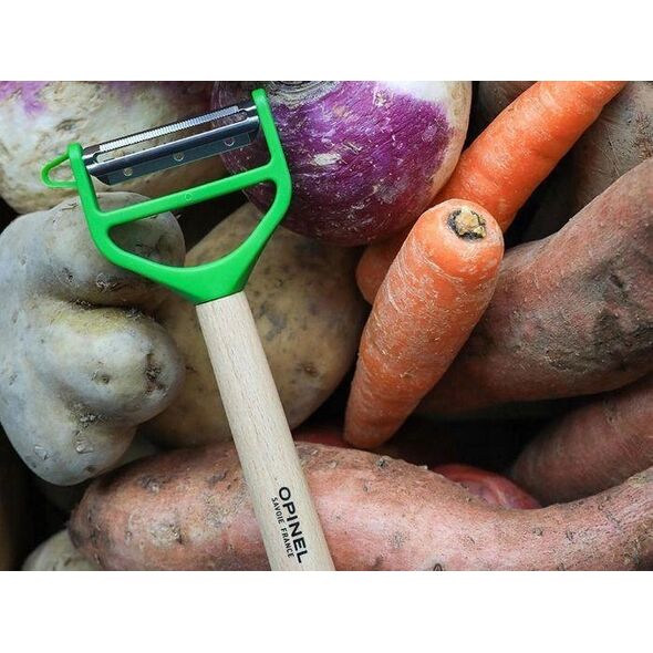 Opinel Opinel Peeler T-Duo Wood green