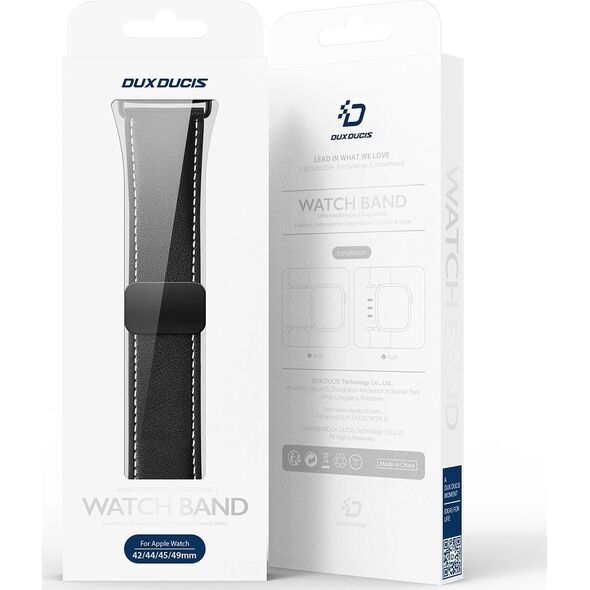 Dux Ducis Pasek Dux Ducis Ya na Apple Watch 42 / 44 / 45 / 49 mm - czarny
