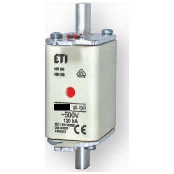 Etipo Wkładka topikowa ETI Polam NH00/WT-00 004111226 gG 40A 500V G przemysłowa zwłoczna