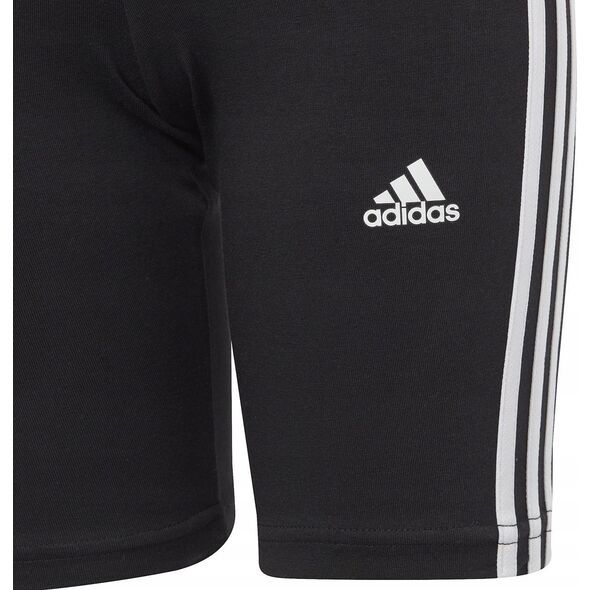 Adidas Legginsy adidas Essentials 3 Stripes Cotton Biike Tights girls Jr IC3628