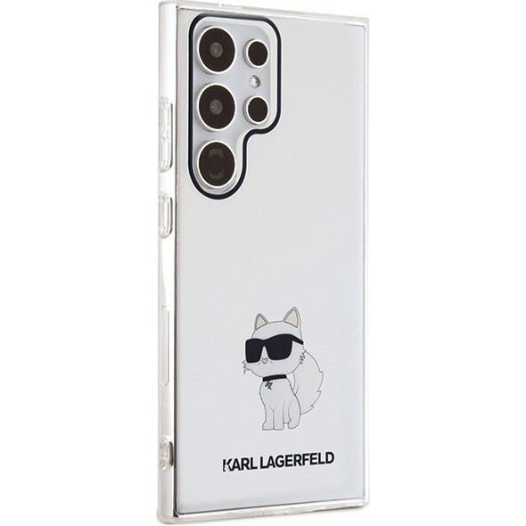 Karl Lagerfeld Etui Karl Lagerfeld KLHCS24LHNCHTCT Samsung Galaxy S24 Ultra hardcase IML Choupette transparent