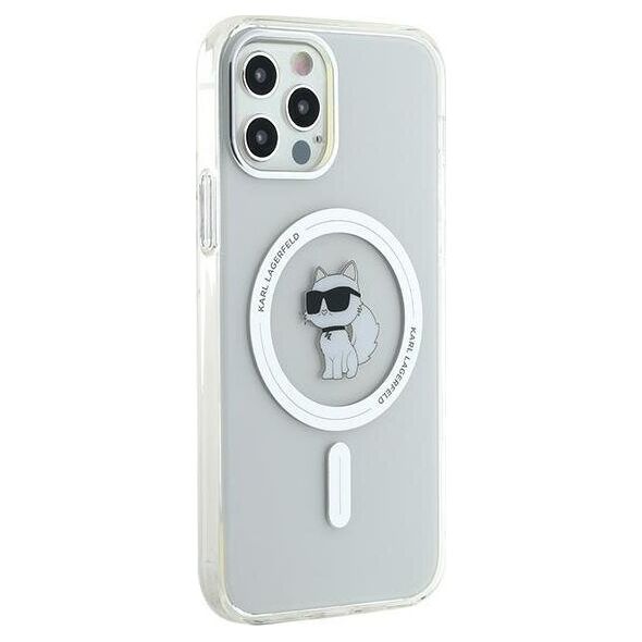 Karl Lagerfeld Karl Lagerfeld KLHMP12MHFCCNOT iPhone 12/12 Pro 6.1" przezroczysty/transparent hardcase IML Choupette MagSafe