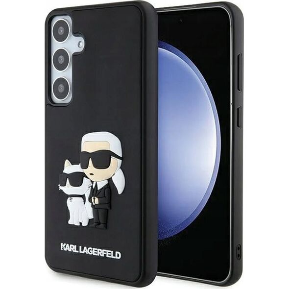 Karl Lagerfeld Karl Lagerfeld KLHCS24S3DRKCNK S24 S921 black/black hardcase 3D Rubber Karl&Choupette