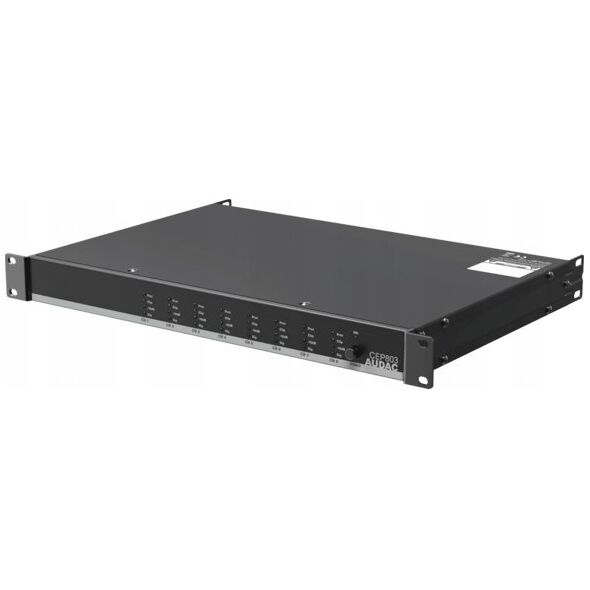 Audac AUDAC CEP803 Energooszczędny wzmacniacz ośmiokanałowy, 8 x 30W, 70/100 V, 4 Ohm