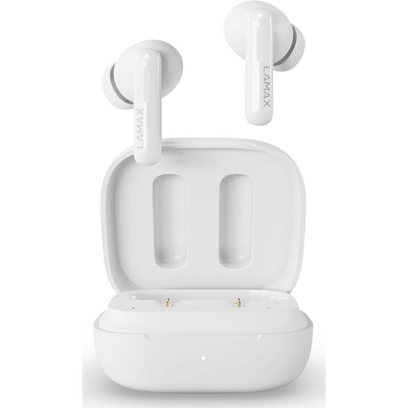 Słuchawki Lamax LAMAX In-Ear Clips1 Plus white BT 5.3 Akku 42 Std. retail