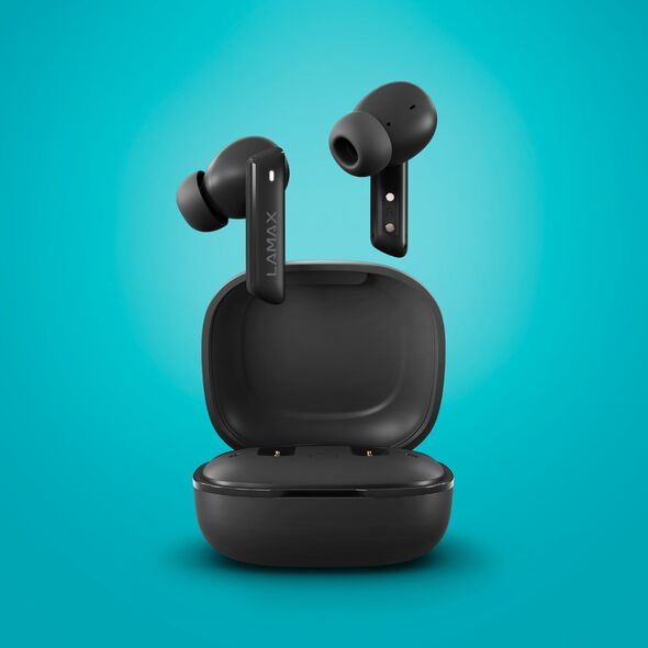 Słuchawki Lamax LAMAX In-Ear Clips1 ANC  black BT 5.3 Akku 44 Std.