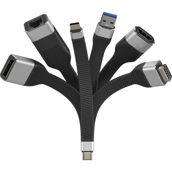 Adapter AV Techly Techly USB C auf HDMI Buchse A flex Adapter