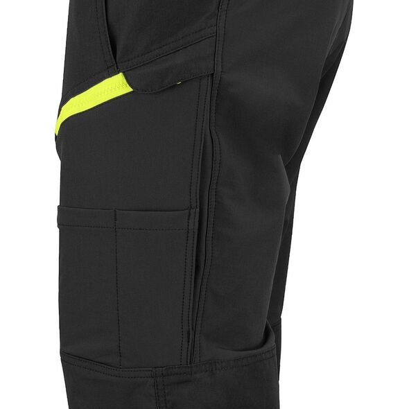 Projob Spodnie ProJob 6528 EN ISO 20 Yellow Black
