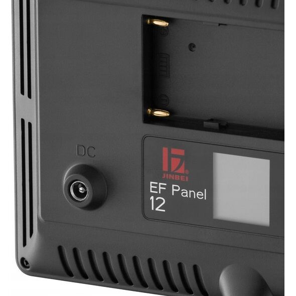 Lampa studyjna Jinbei Panel LED Jinbei EF Panel 12 2700-6000K z baterią NP-F550