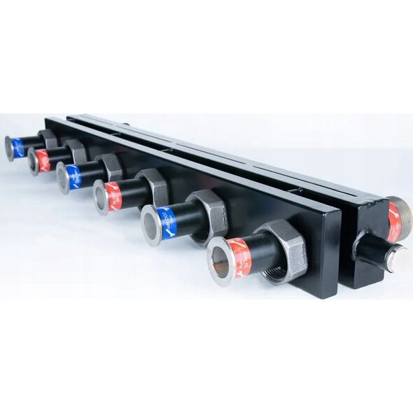 Afriso Afriso rozdzielacz ze sprzęgłem hydraulicznym KSV 125-3, do 70 kW, dla 3 obiegów 77315