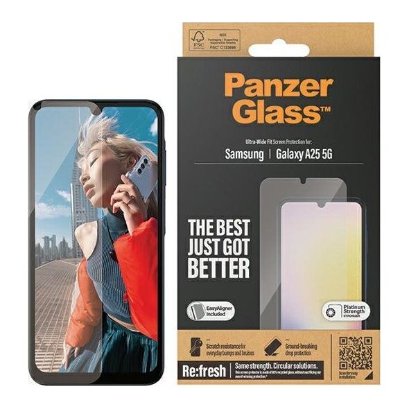 PanzerGlass Panzerglass Ultra-Wide Fit Sam A25 5G A256 5G Screen Protection 7335