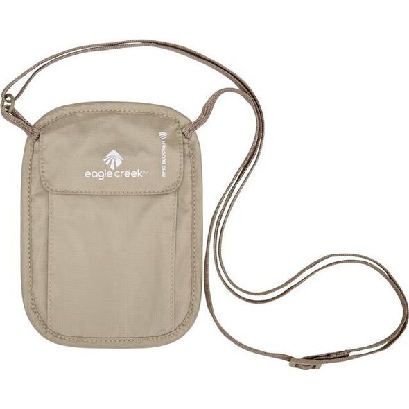 Eagle Creek Eagle Creek RFID Blocker Neck Wallet Tan EC0411770