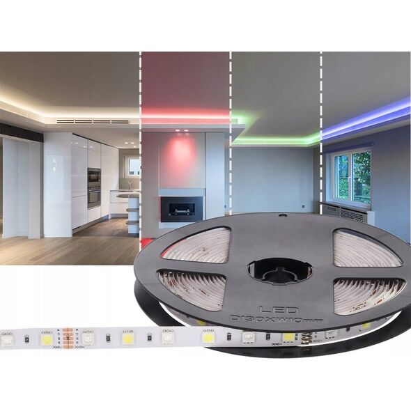 Taśma LED Prescot Prescot PR024-100-10-RGB+NW taśma LED biała