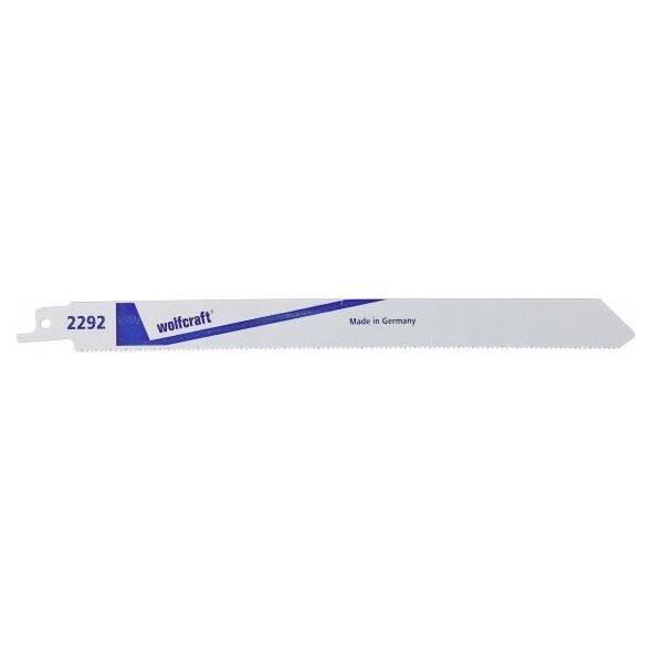 Wolfcraft 2 brzeszczoty szablaste Wolfcraft - 2 - 8 mm, metale nieżelazne, aluminium, rury żeliwne