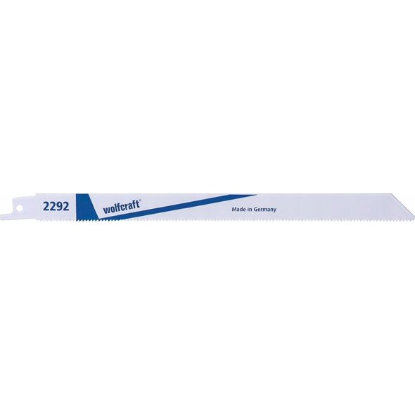 Wolfcraft 2 brzeszczoty szablaste Wolfcraft - 2 - 8 mm, metale nieżelazne, aluminium, rury żeliwne