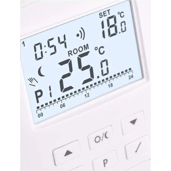 Emos Termostat bezprzewodowy OpenTherm Emos P5611OT odbiornik 230V do systemu ogrzewania/chłodzenia biały