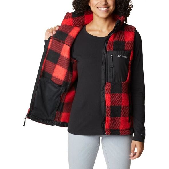 Columbia Columbia West Bend Vest 1939914658 Czerwone S