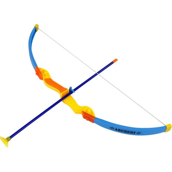LeanToys Zestaw Strzelecki Łuk Sportowy Tarcza Strzały Pomarańczowy