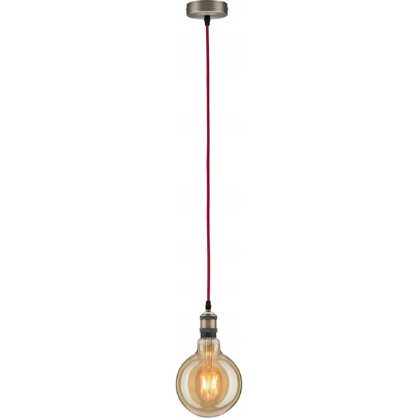 Lampa wisząca Paulmann Neordic Eldar Lampa wisząca max. 1x20W E27Czerwony/Oksydowany 230V Metal