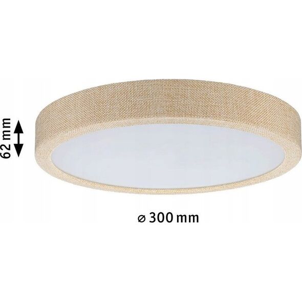 Lampa sufitowa Paulmann Plafoniera COSARA 15W 300MM 1300lm 3000K IP44 230V beżowy