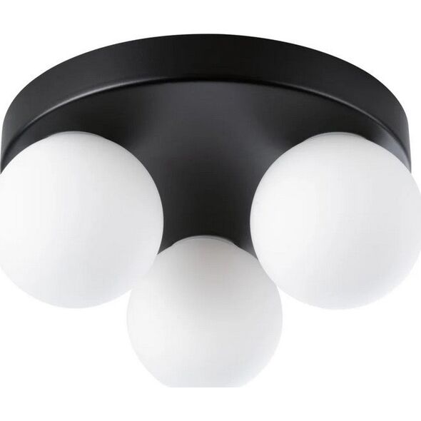 Lampa sufitowa Paulmann Lampa sufitowa łazienkowa GOVE LED G9 max.3x20W IP44 230V czarny matowy / metal