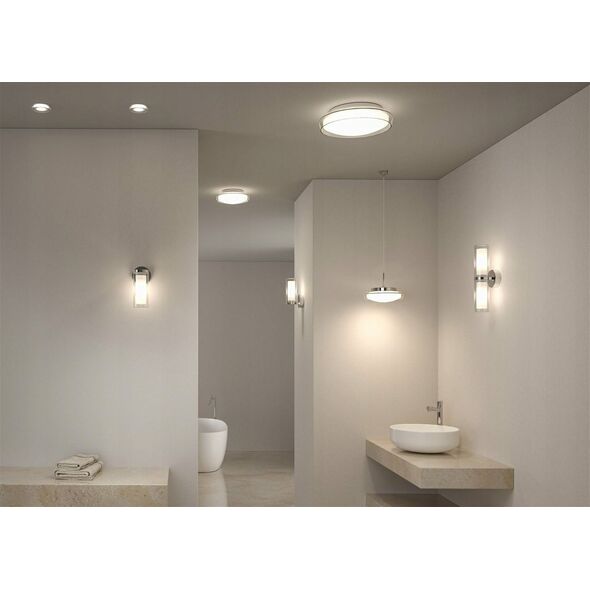 Lampa wisząca Paulmann Lampa wisząca  LUENA LED 11.5W 600lm okrągła 250mm 3000K IP44 230V szkło chrom / metal