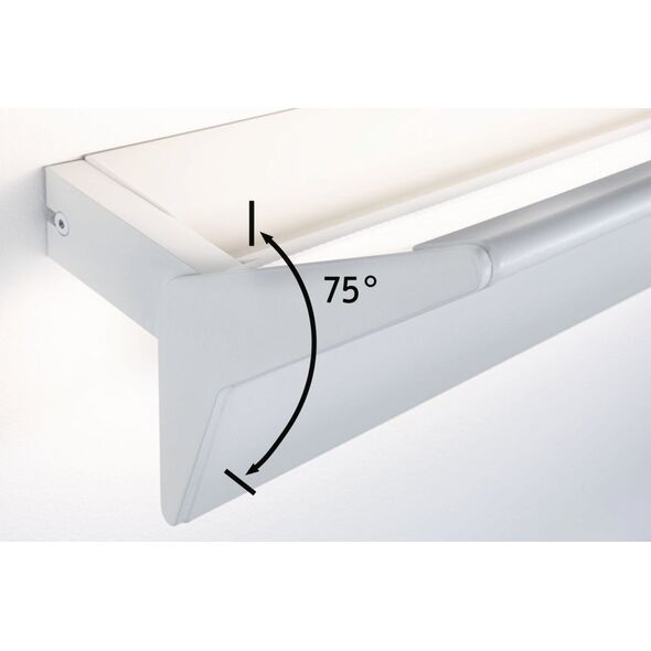 Kinkiet Paulmann Oprawa ścienna STINE LED SH Zigbee 13W+4W 2700-6500K 1400lm DIM 230V biały matowy