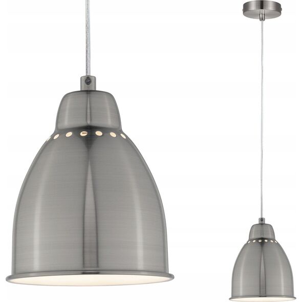 Lampa wisząca Paulmann Neordic Hilla  lampa wisząca max. 1x40W E27 żelazo szczotkowane 230V metal