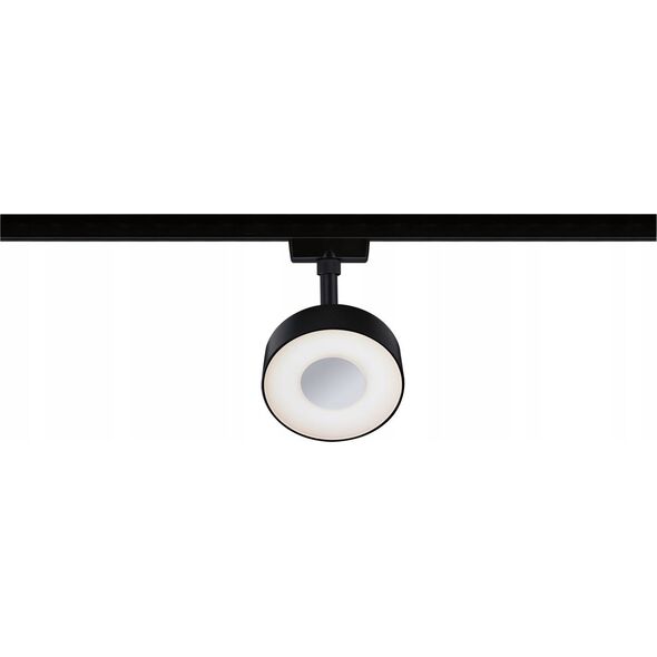 Paulmann Reflektor na szynoprzewód URail CIRCLE LED  5W 210lm 3000/4000K 230V czarny matowy/ metal