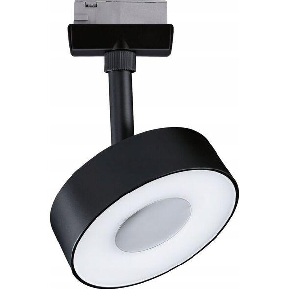 Paulmann Reflektor na szynoprzewód URail CIRCLE LED  5W 210lm 3000/4000K 230V czarny matowy/ metal