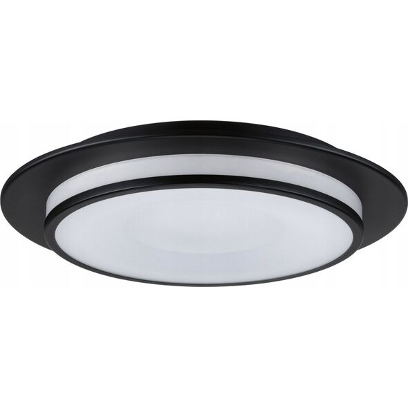 Lampa sufitowa Paulmann Plafoniera EGRON LED 3-STEP DIM 16W 360mm 750lm 2700K 230V czarny matowy / metal