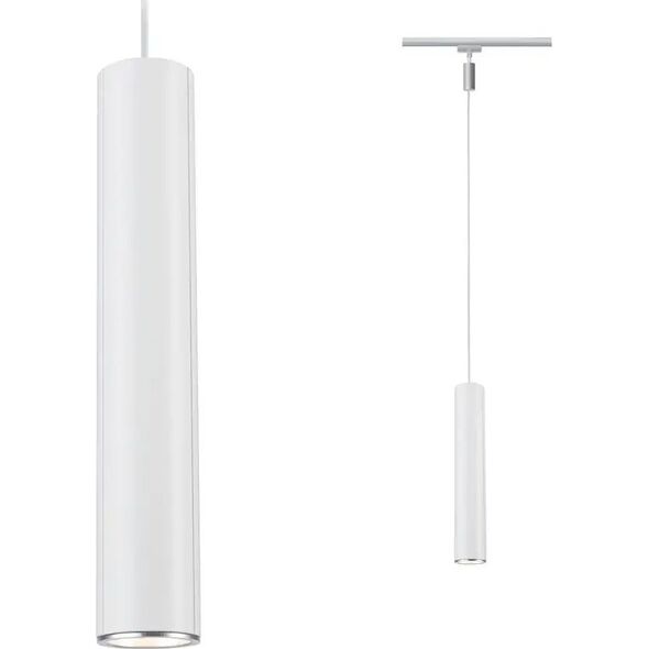 Paulmann Oprawa zwieszana URail CATALEJO GU10 max.10W chrom matowy / biały / metal