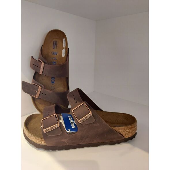 Birkenstock Birkenstock Arizona FL WB Habana 452761 Brązowe 36