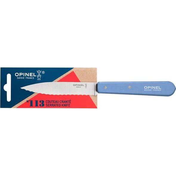 Opinel Opinel Nóż Serrated Blue 113