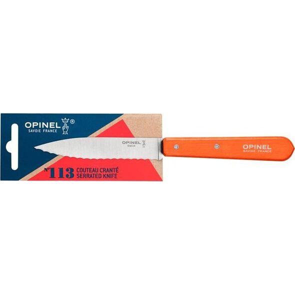 Opinel Opinel Nóż Serrated Orange 113
