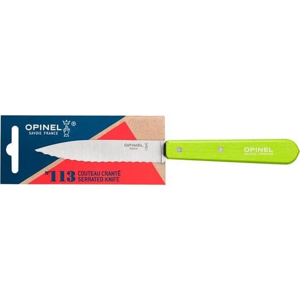 Opinel Opinel Nóż Serrated Green 113