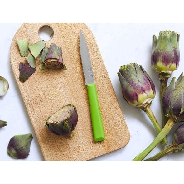 Opinel Opinel Les Essentiels Nóż Serrated Green