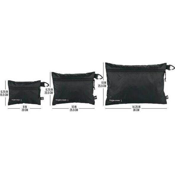 Eagle Creek Eagle Creek Isolate Sac Set XS/S/M Black