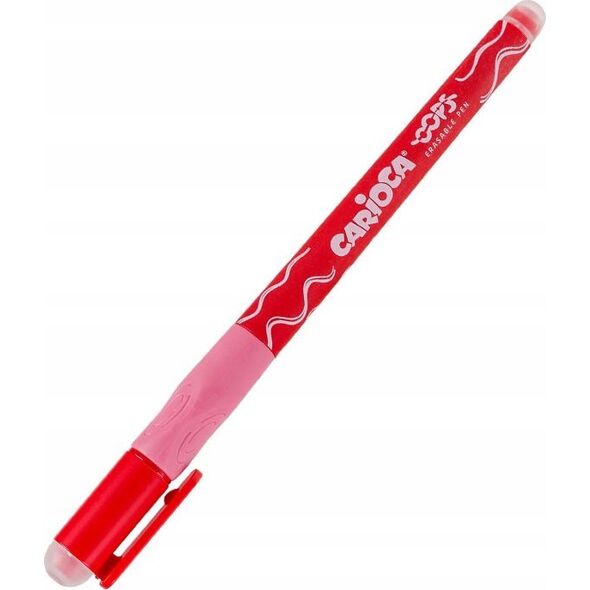 Carioca Długopis wymazywalny Carioca Oops, CZERWONY