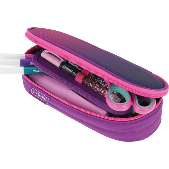 Piórnik Herlitz Herlitz Faulenzer Etui Dip Dye Pink/Purple